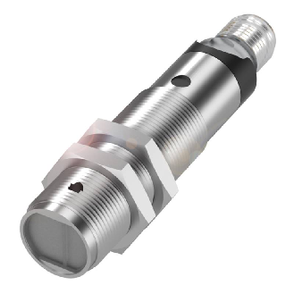 Cellule Directe M18 PNP P=350mm Laser LO/DO Laiton Axial / M12 4P-Lire la description