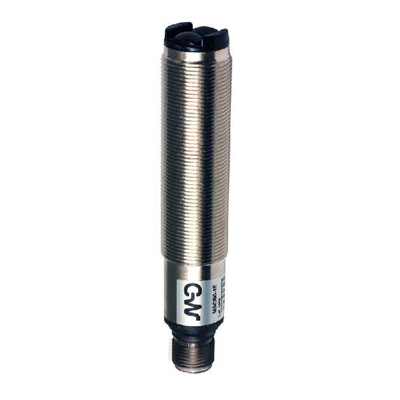 Photo.M18,NPN/PNP-NO/NC,M12 plug,Reflex-Lire la description