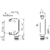 Cellule Barrage NPN P=33m LR LO/DO / M08 4P