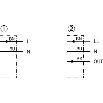 Cellule Barrage M18 TRIAC P=22m IR LO Plast. Axial / Câble 2m-Lire la description