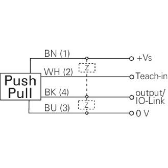 Cellule EAP Push-Pull P=250mm Teach IOL Laser LO/DO / M08 4P-Lire la description