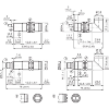 Cellule Directe M18 PNP P=400mm Pot. IR LO/DO Plast. Axial / Câble 2m