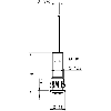 Cellule D10 Barrage (R) NPN DO Câble