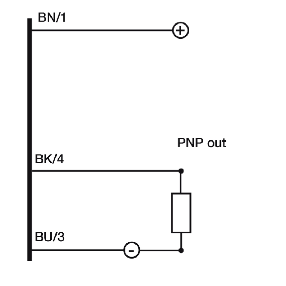 Cellule Barrage (R) M18 PNP NO Métal Axial / Câble 2m-Lire la description