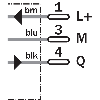 Cellule EAP PNP P=150mm PinPoint LO / M08 4P