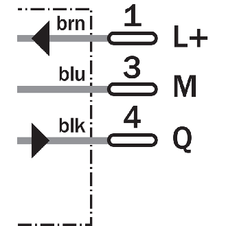 Cellule EAP PNP P=150mm PinPoint LO / M08 4P-Lire la description