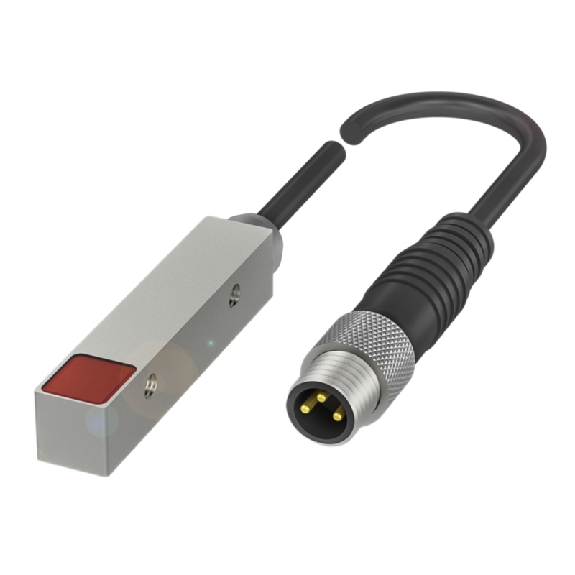 Cellule Barrage (E) P=3m Laser Métal Radial 10-30Vdc / M08 3P+C0.2m-Lire la description
