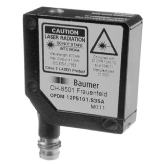 Capteur photoélectrique à barrière reflex laser PNP-Lire la description