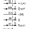 Cellule Bar. reflex transp. PNP P=4m Teach IR LO Tempo / M12 5P
