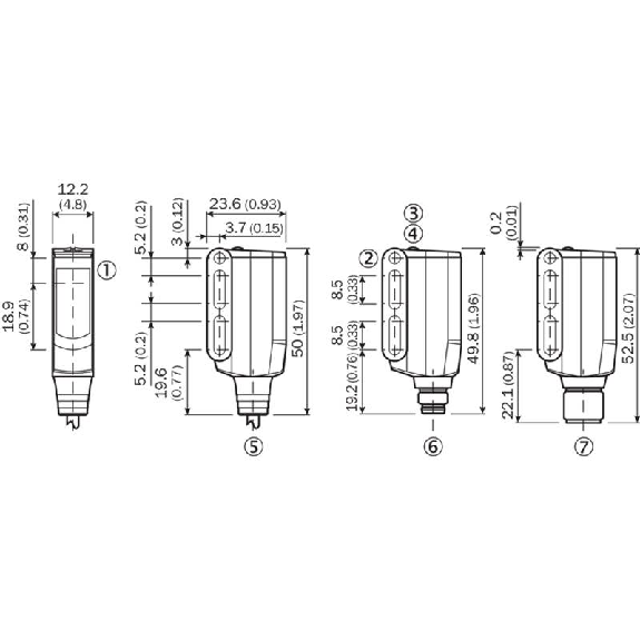 Cellule Barrage (E+R) NPN P=10m PinPoint LO/DO / M08 4P Cellule Barrage (E+R) NPN P=10m PinPoint LO/DO / M08 4P-Lire la description