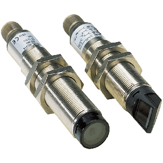 Cellule Barrage M18 PNP P=60m Laser LO/DO Métal Radial / M12 4P-Lire la description