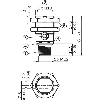 Cellule Bar. reflex M18 PNP P=7.2m PinPoint DO Métal Axial / M12 3P