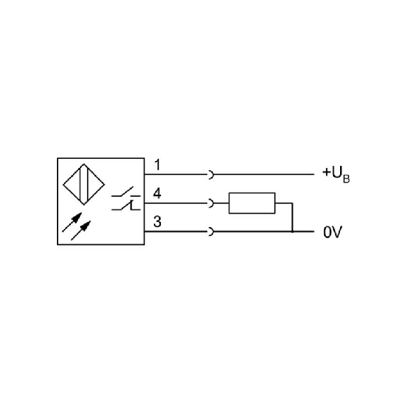 Cellule Barrage (R) PNP P=13m LR LO/DO 10-30Vdc / M08 3P-Lire la description