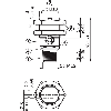 Cellule Bar. reflex M18 PNP P=7.2m PinPoint LO/DO Métal Axial / M12 4
