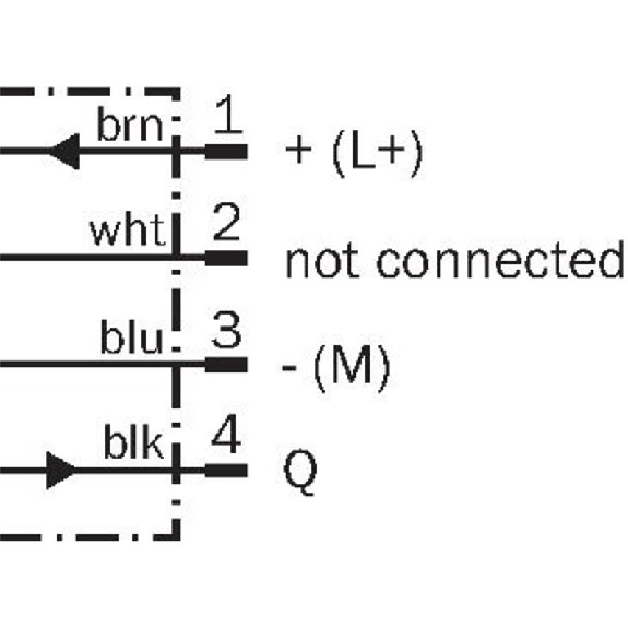 Cellule Bar. reflex PNP P=6m Pot. PinPoint LO/DO / M08 4P+C0.3m Cellule Bar. reflex PNP P=6m Pot. PinPoint LO/DO / M08 4P+C0.3m-Lire la description