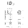 Cellule EAP M18 PNP P=50mm IR LO/DO Plast. Radial / M12 4P