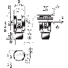 Cellule Directe M18 PNP P=550mm PinPoint LO/DO Axial Plast. / M12 4P