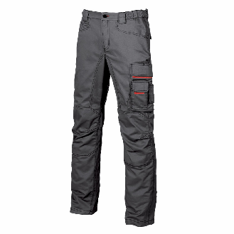 U-Power - Pantalon de travail gris foncé SMILE-Lire la description
