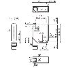 Cellule Barrage (E+R) PNP P=20m LR LO/DO E. test / Câble 2m