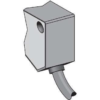 Cellule Barrage NPN P=15m PinPoint LO/DO 10-30Vdc / Câble 2m PVC-Lire la description