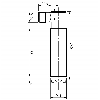 Cellule Directe PNP P=1m Pot. IR LO/DO Laiton Axial / M12 4P Radial