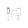 Cellule Barrage (R) Push-pull P=40m qTeach LO/DO Inox IP69K C2m