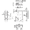 Cellule EAP NPN P=250mm Teach LR LO/DO / M12 4P