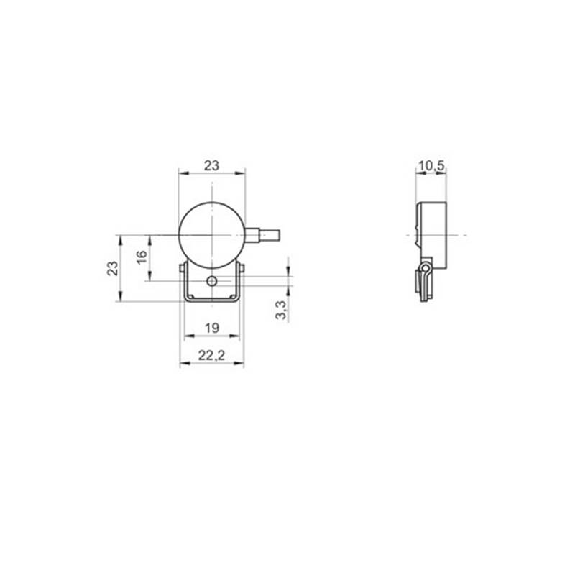 Cellule Détection de fuite liquide PNP Housse Teflon PFA / Câble 2m Cellule Détection de fuite liquide PNP Housse Teflon PFA / Câble 2m-Lire la description