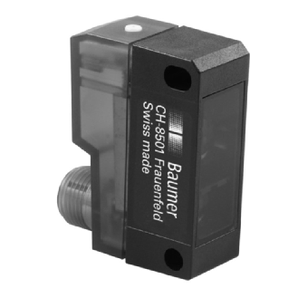 Cellule EAP PNP P=40-200mm Teach LR LO/DO Plast. 10-30Vdc / M12 4P-Lire la description