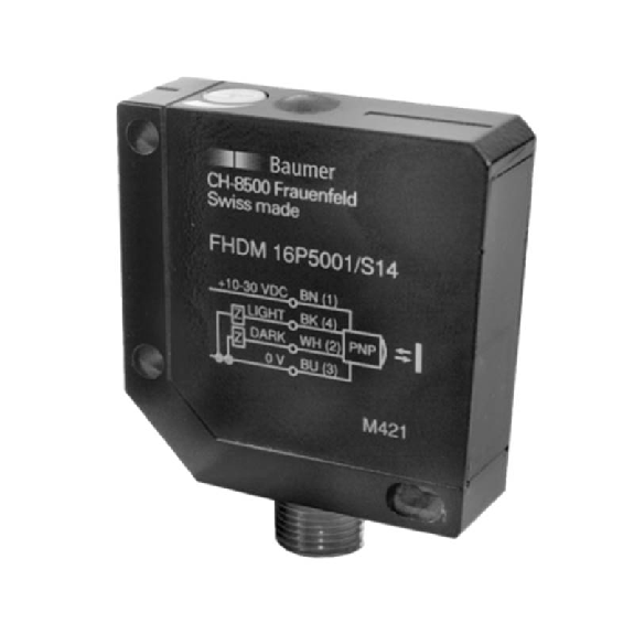 Cellule EAP NPN P=20-600mm LO/DO 50x50x15mm Métal / M12 4P Cellule EAP NPN P=20-600mm LO/DO 50x50x15mm Métal / M12 4P-Lire la description