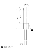 Cellule Barrage (R) M18 NPN Laser LO/DO Plast. Axial Câble 2m