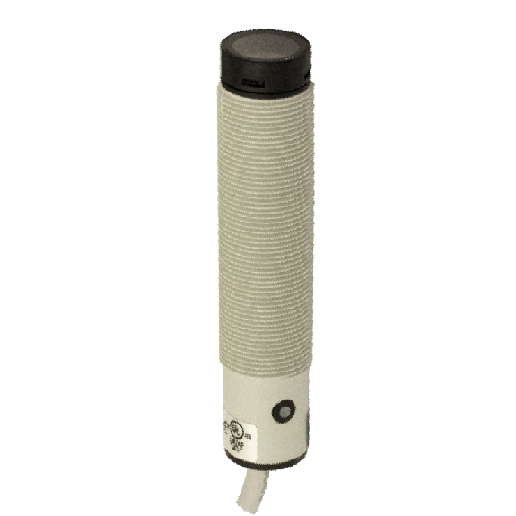 Cellule Barrage (R) M18 NPN Laser LO/DO Plast. Axial Câble 2m-Lire la description