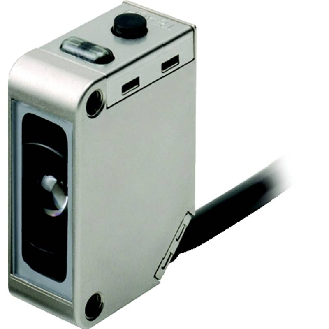 Cellule Bar. reflex transp NPN P=500mm Teach Inox / Câble 2m +E39-RP1-Lire la description