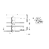 Cellule Bar. reflex M18 PNP P=4m Pot. LR DO Laiton Axial / M12 4P