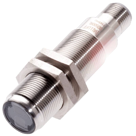 Cellule EAP M18 PNP P=0-40mm LR LO Inox Axial / M12 4P-Lire la description