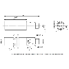 Cellule Directe M18 PNP P=300mm Pot. LR LO Laiton Axial / M12 4P