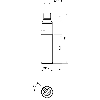 Cellule Bar. reflex M18 PNP P=4m LR LO Métal Axial / M12 4P