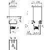 Cellule Bar. reflex PNP P=12m Teach Laser / LO/DO / M08 4P