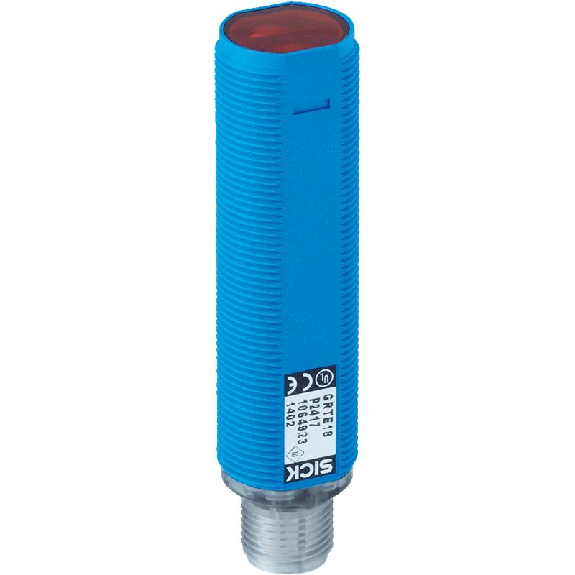 Cellule Bar. reflex M18 PNP P=7.2m Pot. LO/DO Plast. Axial / M12 4P-Lire la description