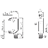Cellule Barrage PNP P=33m Pot. LR LO/DO 10-30Vdc / M08 3P