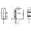 Cellule EAP PNP P=950mm Pot. PinPoint LO/DO 10-30Vdc / Câble 2m