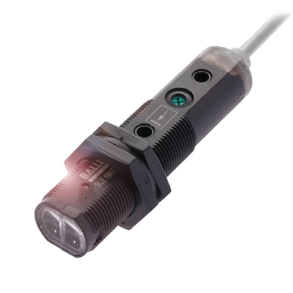 Cellule Barrage M18 (R) P=20m Pot. IR LO/DO Axial / Câble 2m-Lire la description