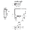 Cellule Bar. reflex PNP/NPN P=530mm Laser LO/DO / M12 5P