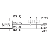 Cellule EAP NPN P=250mm qTeach Laser LO/DO / Câble 2m