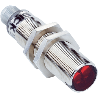 Cellule Bar. reflex M18 PNP P=7,2m Pot. LO/DO Métal Axial / M12 4P-Lire la description