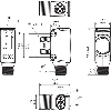 Cellule Barrage M18 PNP P=20m IR LO/DO / M12 4P
