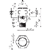 Cellule Bar. reflex transp. M18 PNP P=7.2m Pot. PinPoint LO / M12 4P