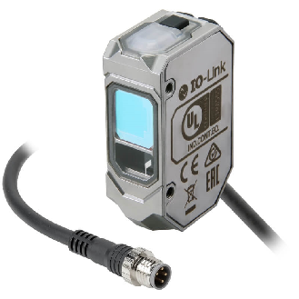 Cellule EAP PNP P=35-150mm Laser Ligne IO-Link LO/DO / M08 4P+C0.3m-Lire la description
