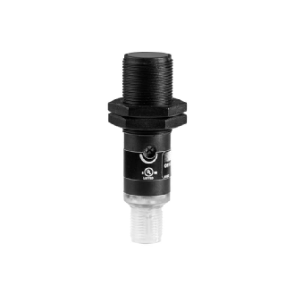 Cellule Bar. reflex M18 NPN P=3,5m Pot. LR LO/DO Axial / M12 4P-Lire la description