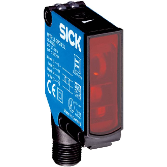 Cellule Directe NPN P=1m Teach LR LO/DO 10-30Vdc / M12 4P-Lire la description